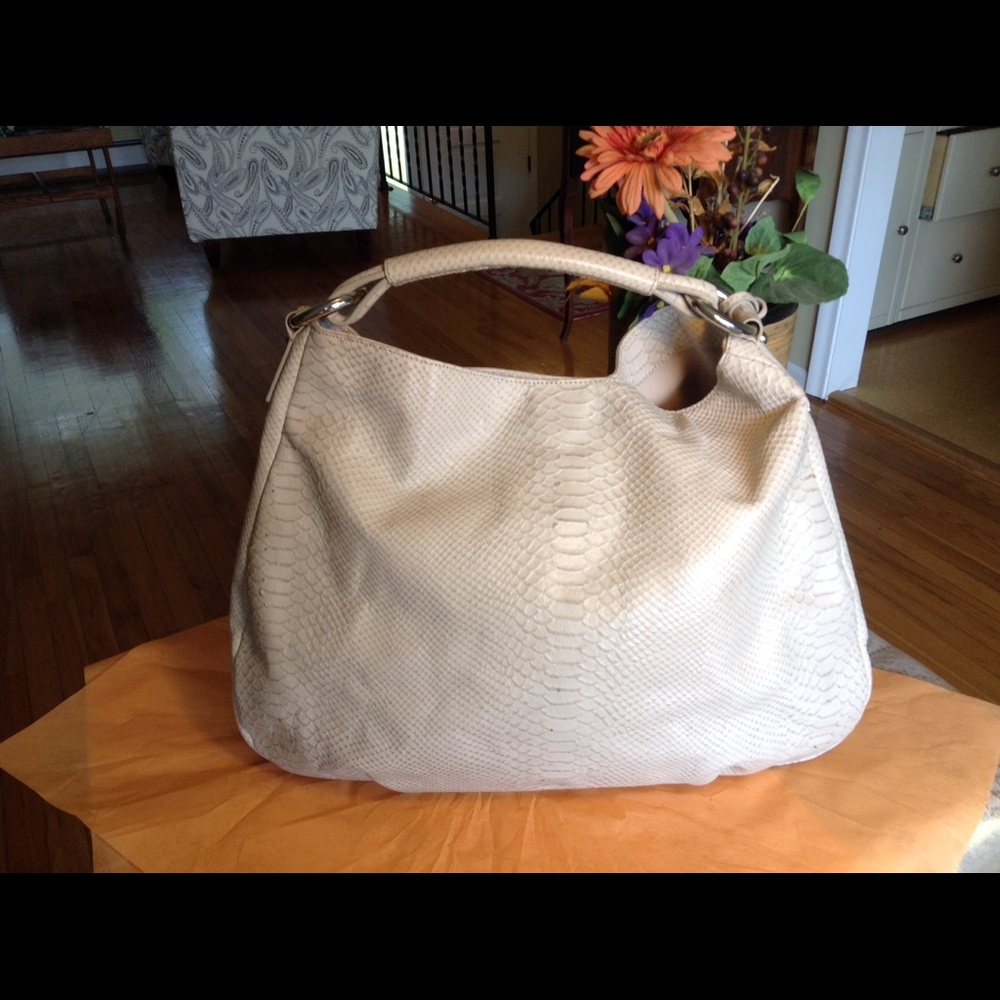 Talbots large expandable hobo bag